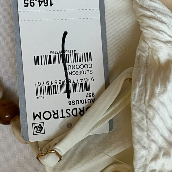 NWT Sea Level Australia Caracus Balconette One Piece in Coconut - Picture 7 of 7